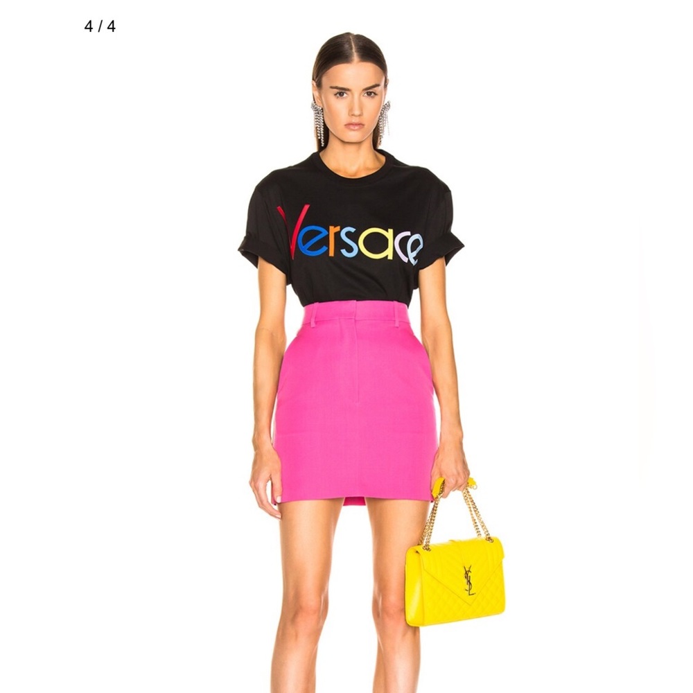 Authentic Versace Multicolor Logo Tee - image 4